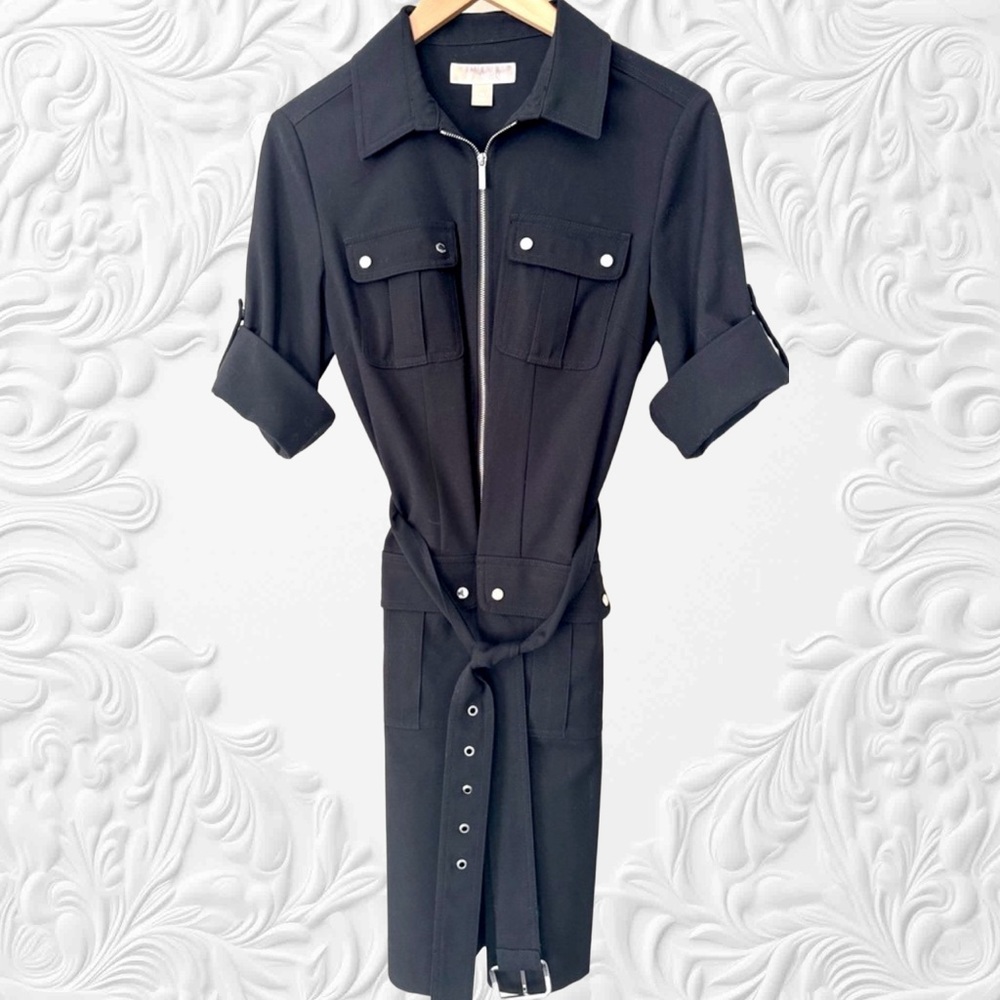 Michael Kors Belted Shirt Dress  size M